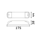 244549 Ideal Lux STRIP LED DRIVER DALI/PUSH 036W 24Vdc LED driver — фото 1