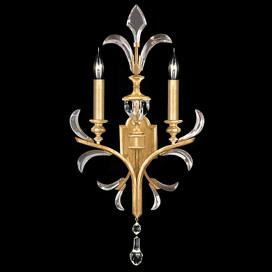 704850-3 Beveled Arcs 32" Sconce бра, Fine Art Lamps