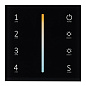 028137 Arlight Панель Sens SMART-P43-MIX Black (230V, 4 зоны, 2.4G) — фото 1