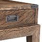 110739 Side Table Military smoked oak SIDE TABLES Eichholtz