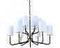 Люстра Newport Darina 35212/C black+brass — фото 2