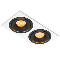 Потолочные светодиодные светильники Led technology SFERA R 22.30 W 2FW NO DIM черный + белый