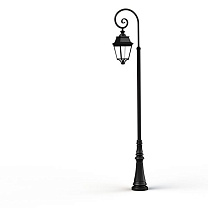 Avenue 3 N° 9; Clear glass E27 105W; Dark black