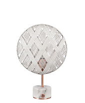Table Lamp CHANPEN S Ø26 diamant Copper/White