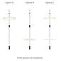 159011/11_10 Vibia Flamingo mini Ø 45 см - подвесной светильник 1590 — фото 3