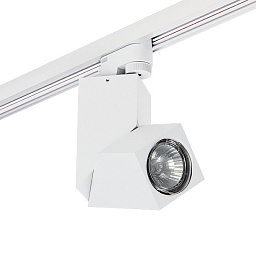 A1T051056 Lightstar Illumo трековый прожектор цилиндрической формы белого цвета для однофазного трека