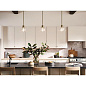 Eastmont 1 Light Mini Pendant Brushed Natural Brass подвесной светильник 52405BNB Kichler — фото 3