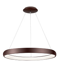 8105609 Nova Luce Albi подвесной кольцевой светильник с алюминиевым корпусом и матовым рассеивателем