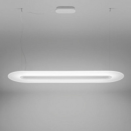 8037 Stilnovo Opti подвесная люстра с овальным корпусом и LED-подсветкой с диммированием