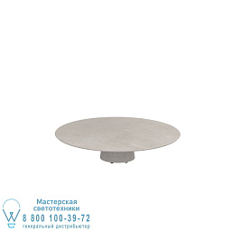 Conix table 160cm round low lounge concrete Royal Botania Conix уличный стол