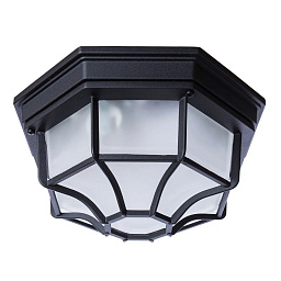 A3100PL-1BK Arte Lamp PEGASUS уличный потолочный светильник с решетчатым корпусом