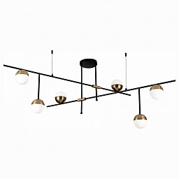 SL1507.422.06 ST-Luce Albero подвесной светильник с вытянутыми горизонтальными прутьями и несколькими световыми элементами
