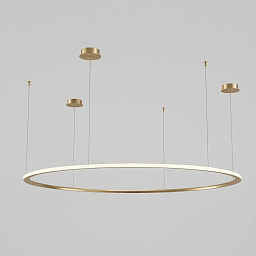 CF5C-00X9AZDUEF Leds C4 Circular подвесной кольцевой светильник золотистого оттенка