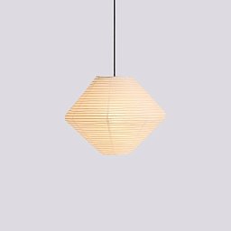 Бумажный абажур HAY Paper Shade Diamond Ø50, классический белый