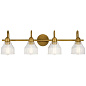 Avery 4 Light Vanity Light Natural Brass настенный светильник 45974NBR Kichler