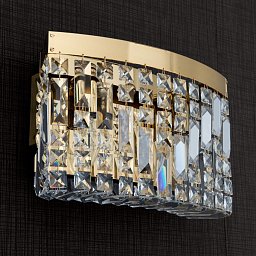 WA 2-1308/2 gold (2xE14) Orion Ring Настенный светильник