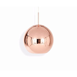 COS02CO-PEUM2 Tom Dixon Copper подвесной светильник с увеличенным шарообразным плафоном из полированной меди