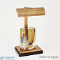 Tabletop Easel Lamp-Matte Brass Global Views настольная лампа