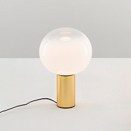 Laguna 26 TL Artemide Laguna настольный светильник с круглым стеклянным плафоном и металлическим основанием