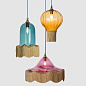 Светильник R&B RB-VINTAGE-BELL-MIX-3-DROP-CLUSTER-SATINWOOD-GOLD — фото 2