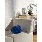2351-1800 Knot Design House Stockholm Декоративная подушка в виде узла синего цвета — фото 1