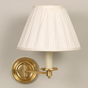 WA0239.BR.ES Milford Swing Arm Wall Light, Brass, 1 Arm (d)