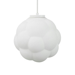 608295 Normann Copenhagen Bubba подвесной светильник шарообразной формы из белого стекла