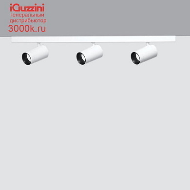 QC47 Palco Recessed iGuzzini Palco linear surface 3 x Ø37 - flood - remote driver