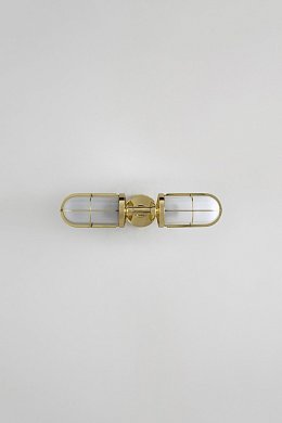 Уличный настенный светильник Original BTC Ship's Double Well Glass 7208