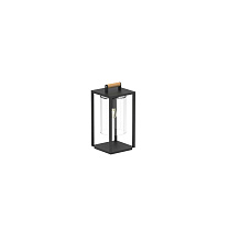 DOME SMALL - ALUMINIUM POWDERCOATED BLACK/CLEAR GLASS