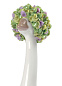 1009204 Lladro Goossiping фарфоровая статуэтка женщины с красной шляпкой — фото 1