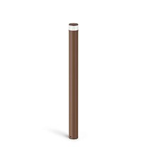 Уличный светильник-столбик Lombardo Stik 60 Flat Opal Bollard 750, 5,5 Вт, 800 лм, кортен