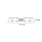 A740306 Arte Lamp Optima track 48V соединитель линейный для треков — фото 1