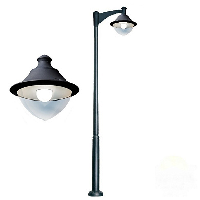 Парковый фонарь Fumagalli EKTOR 3000/MIDIPILAR/VIVI 1L LED-HIP