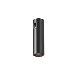 TR143-1-5W3K-W-B Maytoni Focus трековый светильник черного цвета с мягким рассеянным светом для трековых систем на стойках