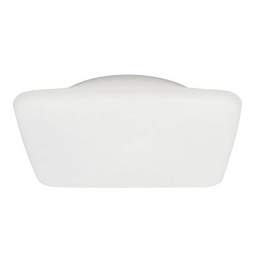 7808 Linea Light Group My потолочный светильник квадратной формы с гладким матовым корпусом белого цвета