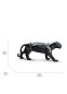 Фарфоровая скульптура пантеры Origami Panther Lladro, чёрная матовая 01009299 — фото 8