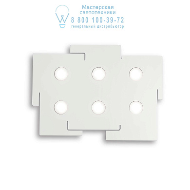 215785 TOTEM PL6 Ideal Lux потолочный светильник белый