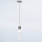 Kolarz Raggio 6009.30150 подвесной светильник сусальное серебро прозрачный ø6.5cm высота 28cm макс. высота 200cm 1 лампа e14 — фото 1
