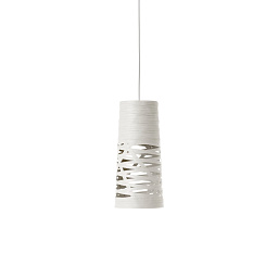 FN182037_10 Foscarini Tress подвесной светильник с прорезным плафоном белого оттенка