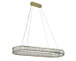 Подвесной светильник Newport Crystal 8242N/100 C oval euromat.gold — фото 1