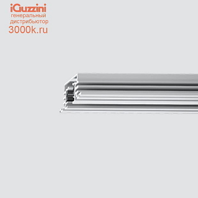 Q618 Low voltage track iGuzzini 48V Minimal track (trimless recessed) - L 500.