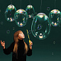Artemide Stellar Nebula 40 SP LED дизайнерский подвес из выдувного стекла — фото 4
