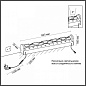 7027/16FL Odeon Light Waterfall торшер 16W 3000K — фото 5