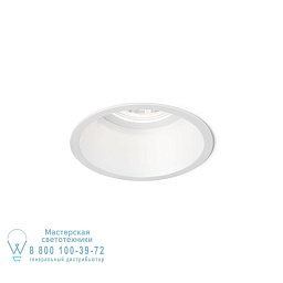 DEEPER IP44 1.0 MR16 Signal White Wever Ducre Deeper встраиваемый светильник под лампу MR16 белый IP44