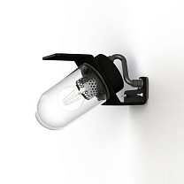 Sherlock N° 1; Clear glass E27 42W; Velvet black