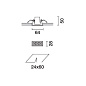 Q473 Laser Blade XS iGuzzini Frame 3 cells - Medium beam - LED — фото 1