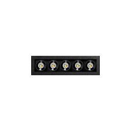 BLACK FOSTER MICRO RECESSED 5 потолочный встраиваемый светильник, Arkoslight