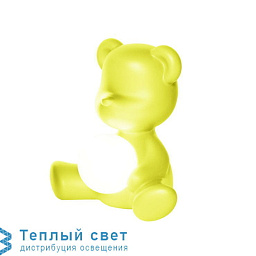 25001LE Qeeboo Teddy girl фигурный ночник в виде медвежонка с приглушённым тёплым свечением