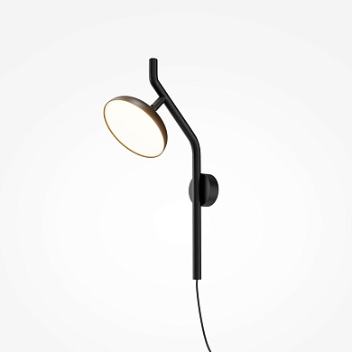 Настенный светильник Maytoni Vita 9W 300лм Черный MOD451WL-L8B3K